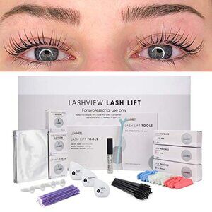 Lashview Lash Lift Professional Eye Lash Kit NIB